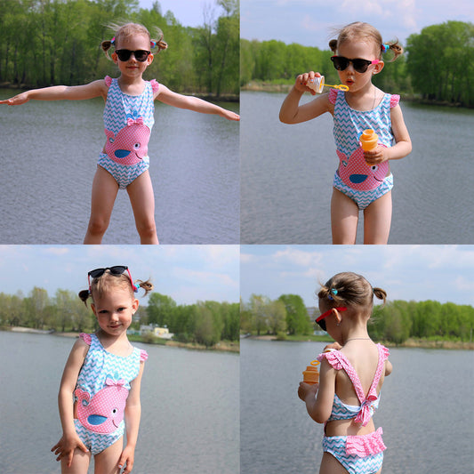 Baby Girls Swimming Costume