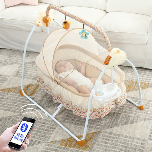 Newborn Automatic Baby Cradle Bed