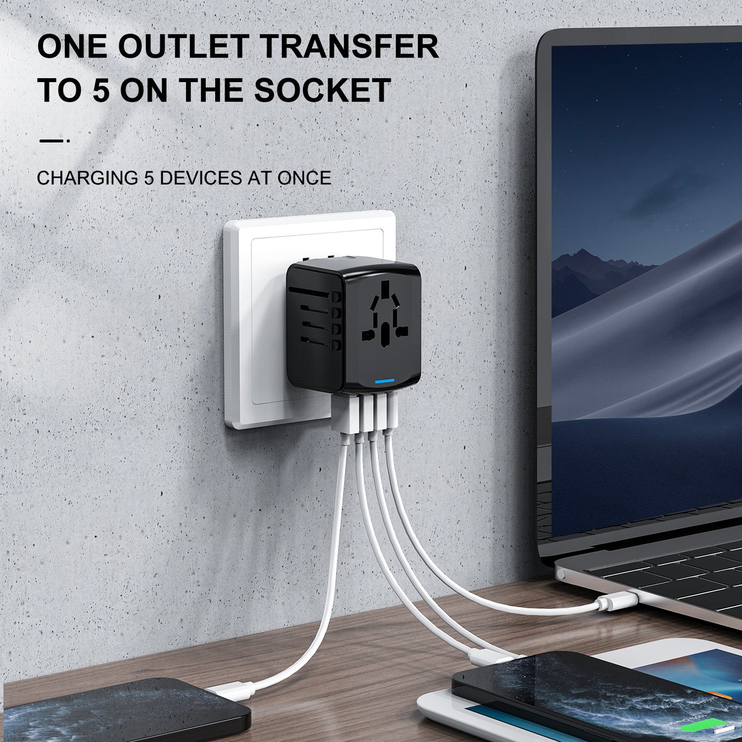 Multifunctional Travel Charger